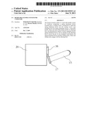 REMOVABLE HANDLE SYSTEM FOR COOKWARE diagram and image