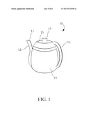 COFFEE POT WITH DRIP-PROOF SPOUT diagram and image