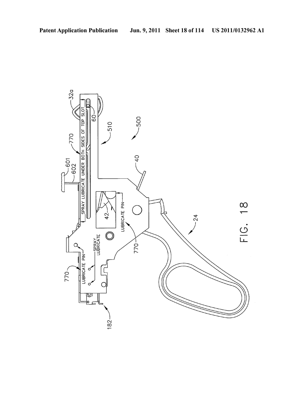 SURGICAL STAPLING APPARATUS WITH CONTROL FEATURES - diagram, schematic, and image 19