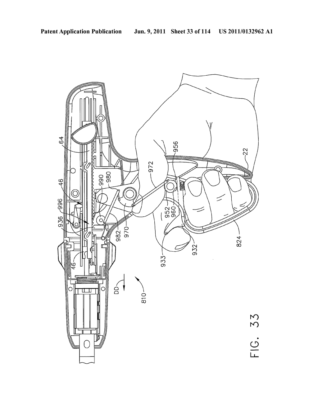 SURGICAL STAPLING APPARATUS WITH CONTROL FEATURES - diagram, schematic, and image 34