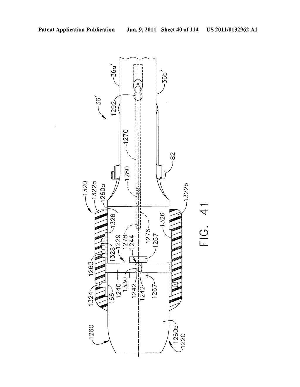 SURGICAL STAPLING APPARATUS WITH CONTROL FEATURES - diagram, schematic, and image 41