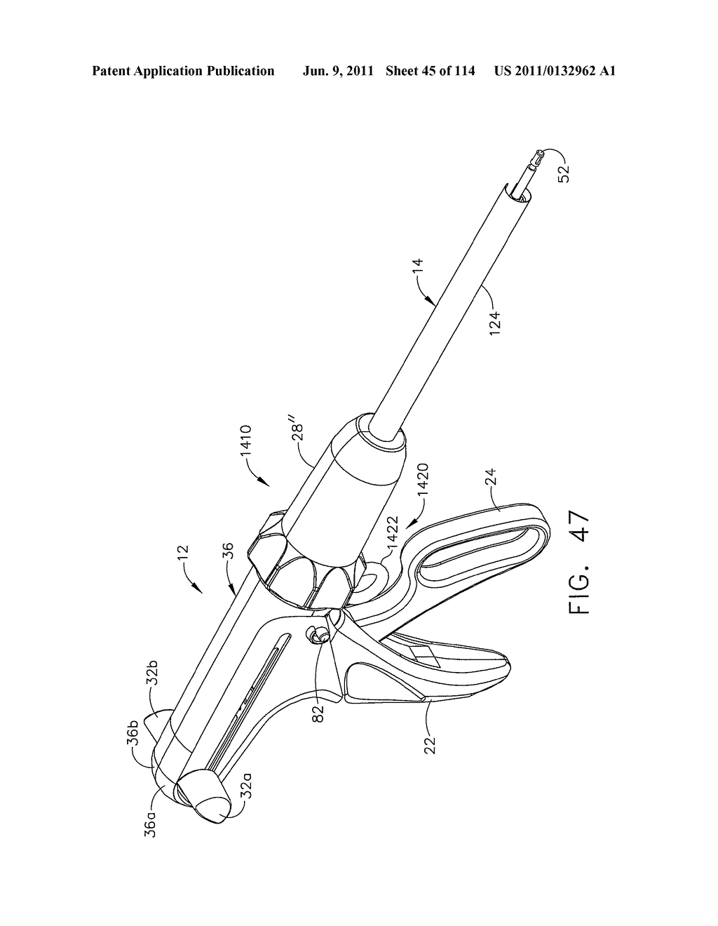 SURGICAL STAPLING APPARATUS WITH CONTROL FEATURES - diagram, schematic, and image 46