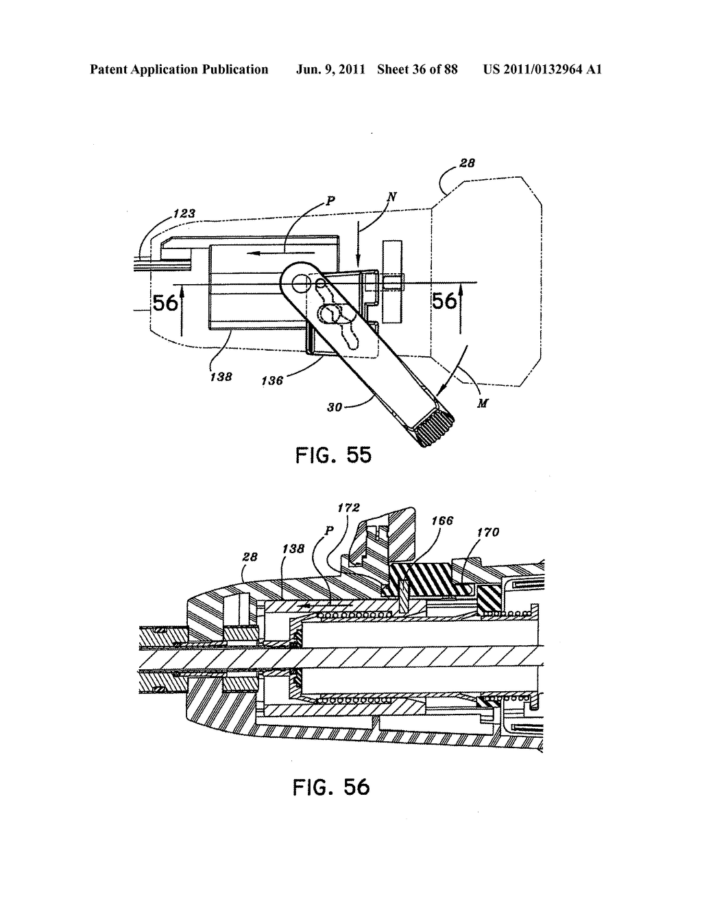 END EFFECTOR COUPLING ARRANGEMENTS FOR A SURGICAL CUTTING AND STAPLING     INSTRUMENT - diagram, schematic, and image 37