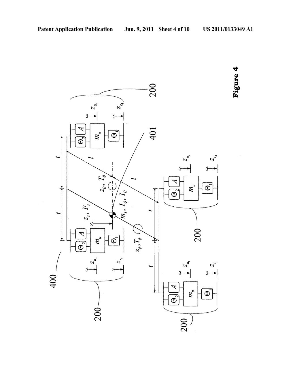 Vibration control of an optical table by disturbance response decoupling - diagram, schematic, and image 05