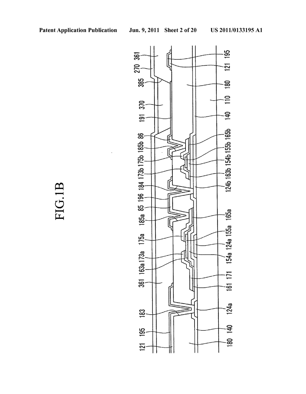 Thin film transistor, display device including the same, and method of     manufacturing the display device - diagram, schematic, and image 03