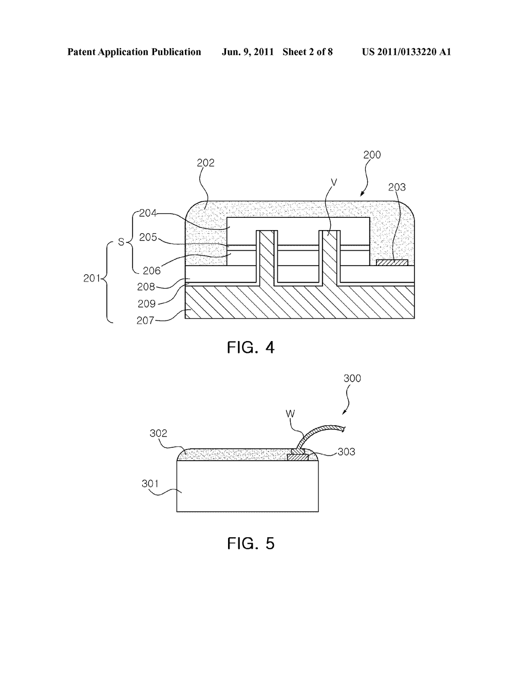 LIGHT EMITTING DIODE, METHOD FOR FABRICATING PHOSPHOR LAYER, AND LIGHTING     APPARATUS - diagram, schematic, and image 03