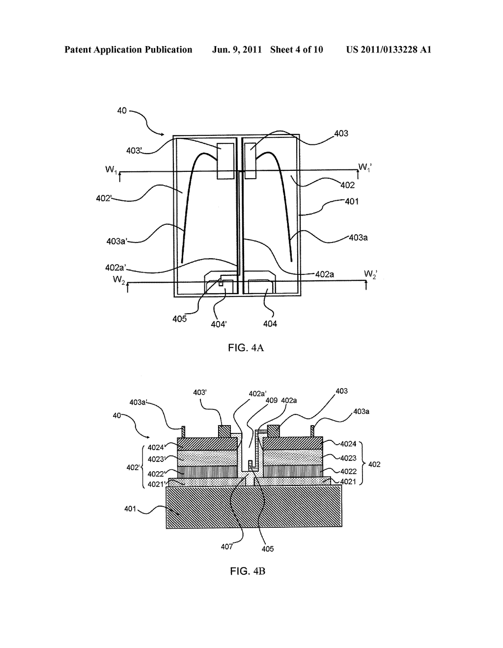 LED STRUCTURE AND THE LED PACKAGE THEREOF - diagram, schematic, and image 05