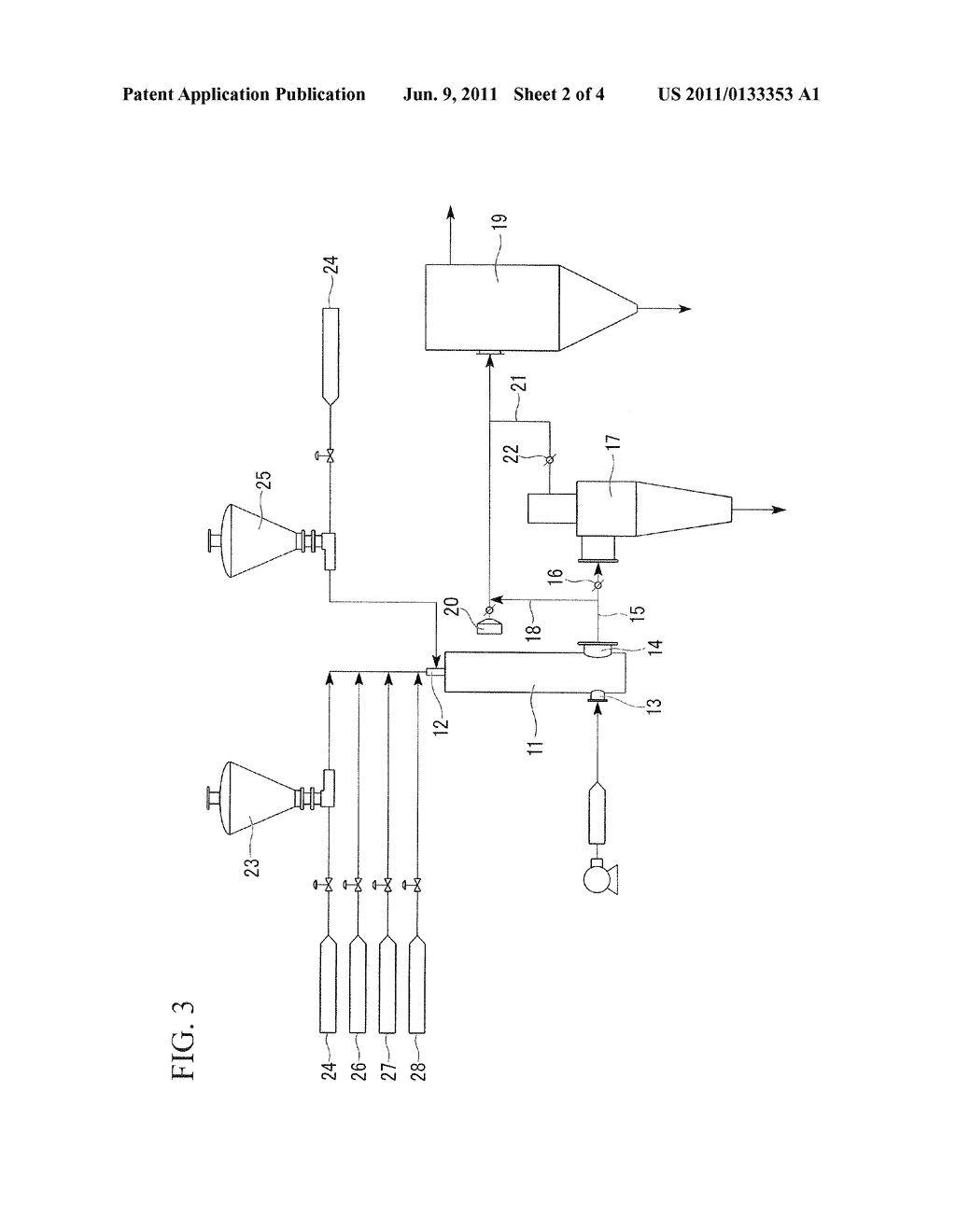 METHOD FOR MANUFACTURING INORGANIC SPHEROIDIZED PARTICLES - diagram, schematic, and image 03