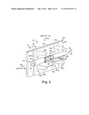 MASONRY BLOCKS AND MASONRY BLOCK ASSEMBLIES HAVING MOLDED UTILITY OPENINGS diagram and image