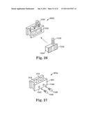 MASONRY BLOCKS AND MASONRY BLOCK ASSEMBLIES HAVING MOLDED UTILITY OPENINGS diagram and image