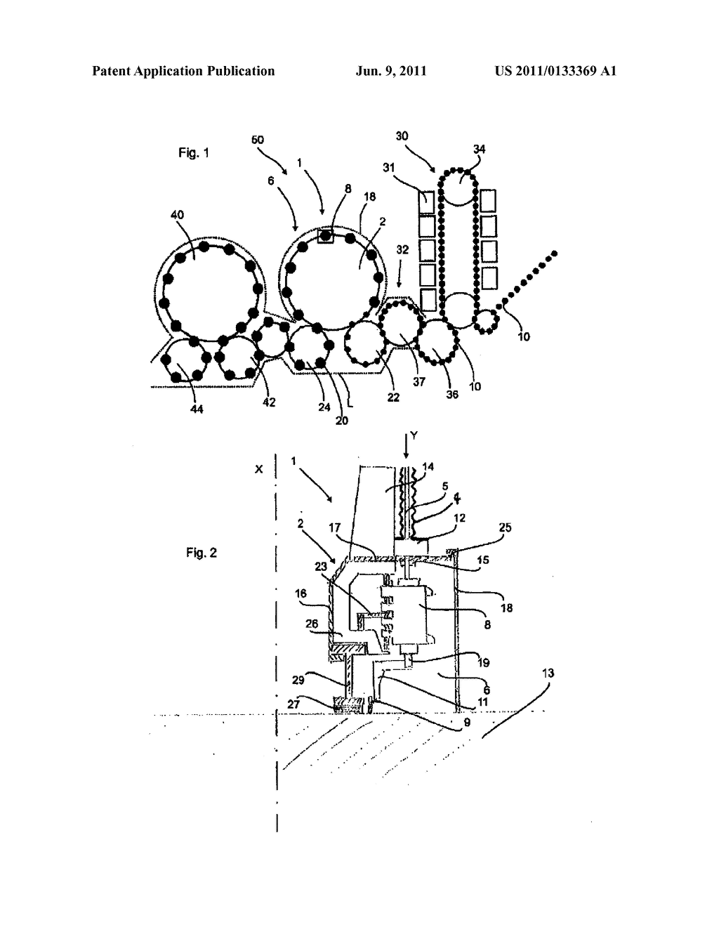 APPARATUS FOR SHAPING PLASTIC PREFORMS, COMPRISING A STERILE CHAMBER - diagram, schematic, and image 02