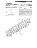 RADIATOR GRILLE OF AN AUTOMOBILE diagram and image