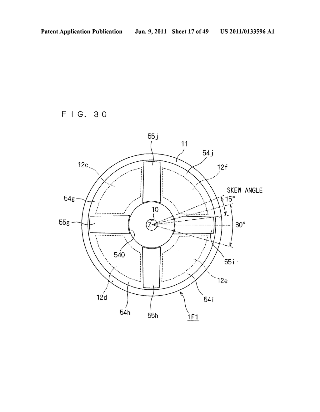 Rotor, Axial Gap Type Motor, Method of Driving Motor, and Compressor - diagram, schematic, and image 18