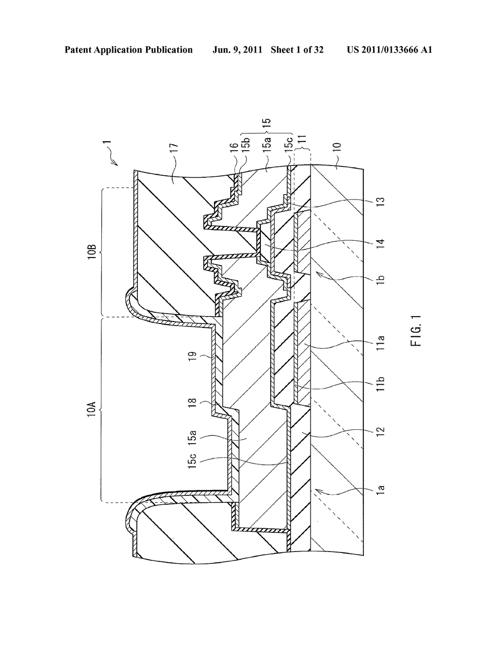 DISPLAY, METHOD OF MANUFACTURING DISPLAY AND ELECTRONIC DEVICE - diagram, schematic, and image 02