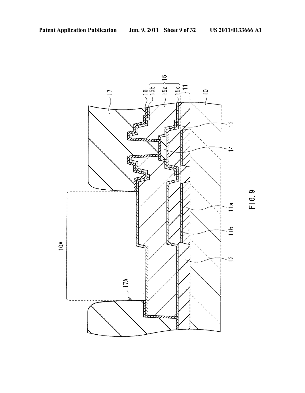 DISPLAY, METHOD OF MANUFACTURING DISPLAY AND ELECTRONIC DEVICE - diagram, schematic, and image 10