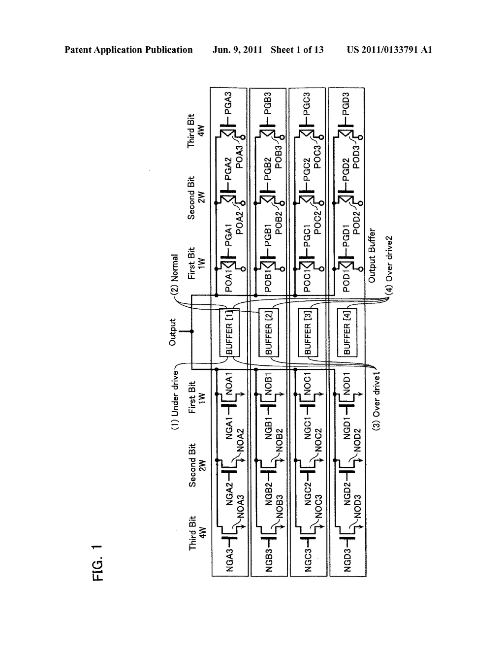 OUTPUT BUFFER CIRCUIT, INPUT BUFFER CIRCUIT, AND INPUT/OUTPUT BUFFER     CIRCUIT - diagram, schematic, and image 02