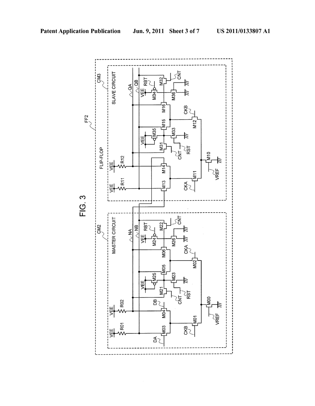 DIFFERENTIAL LATCH, DIFFERENTIAL FLIP-FLOP, LSI, DIFFERENTIAL LATCH     CONFIGURATION METHOD, AND DIFFERENTIAL FLIP-FLOP CONFIGURATION  METHOD - diagram, schematic, and image 04