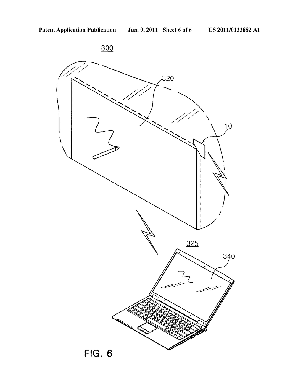 Apparatus for detecting coordinates of an event within interest region,     display device, security device and electronic blackboard including the     same - diagram, schematic, and image 07