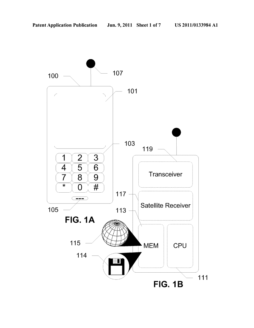 Devices, Systems and Methods for Locating a Positioning Satellite - diagram, schematic, and image 02