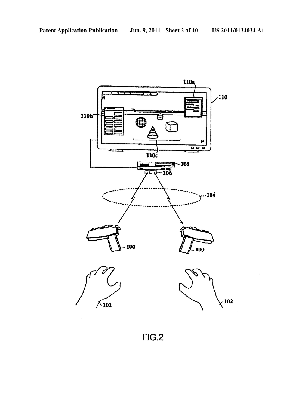 Input Device and Method, and Character Input Method - diagram, schematic, and image 03