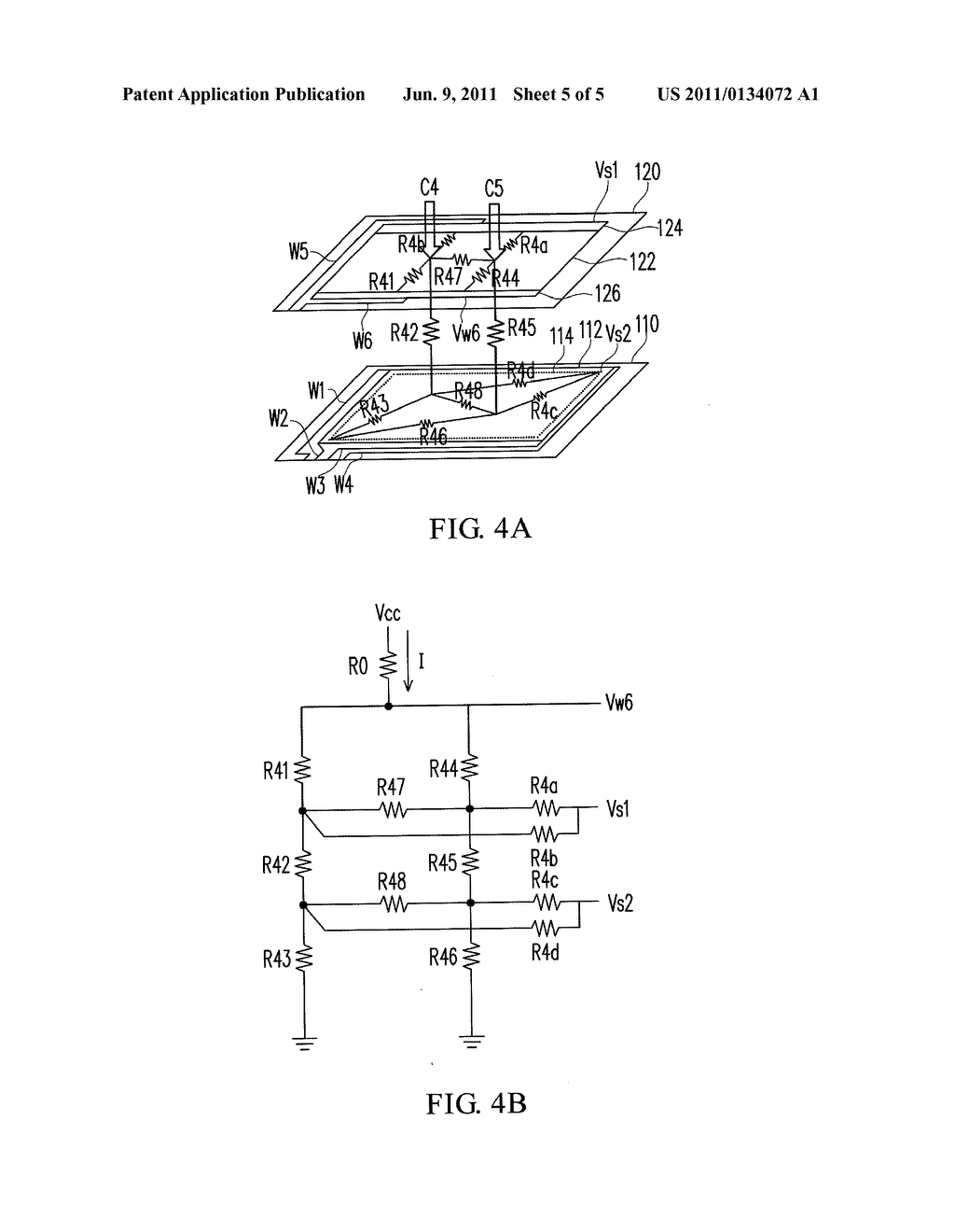 RESISTIVE TOUCH PANEL AND DRIVING METHOD THEREFOR - diagram, schematic, and image 06