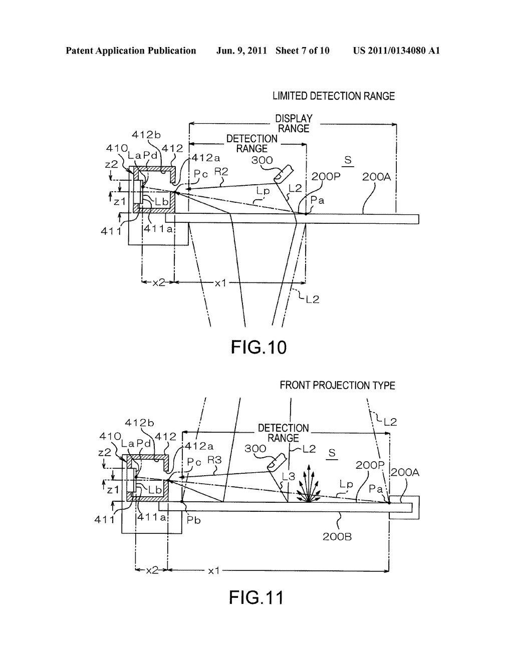 OPTICAL POSITION DETECTION DEVICE AND PROJECTION DISPLAY DEVICE - diagram, schematic, and image 08