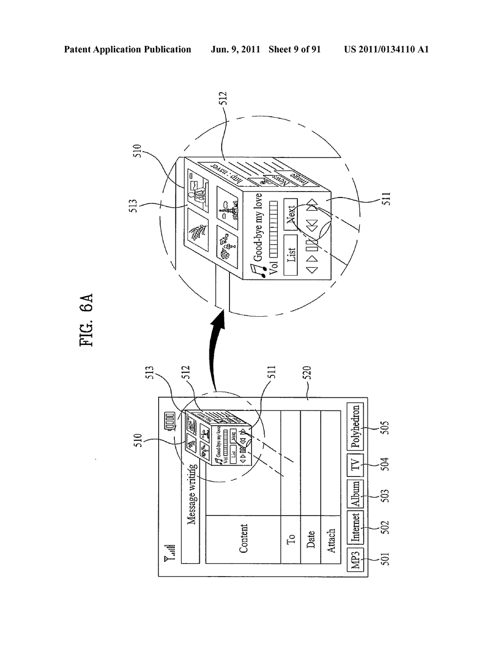 MOBILE TERMINAL AND METHOD OF CONTROLLING APPLICATIONS OF THE SAME - diagram, schematic, and image 10