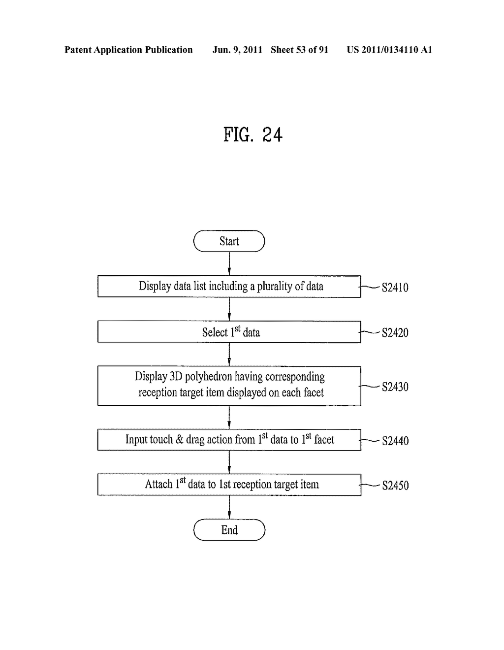 MOBILE TERMINAL AND METHOD OF CONTROLLING APPLICATIONS OF THE SAME - diagram, schematic, and image 54