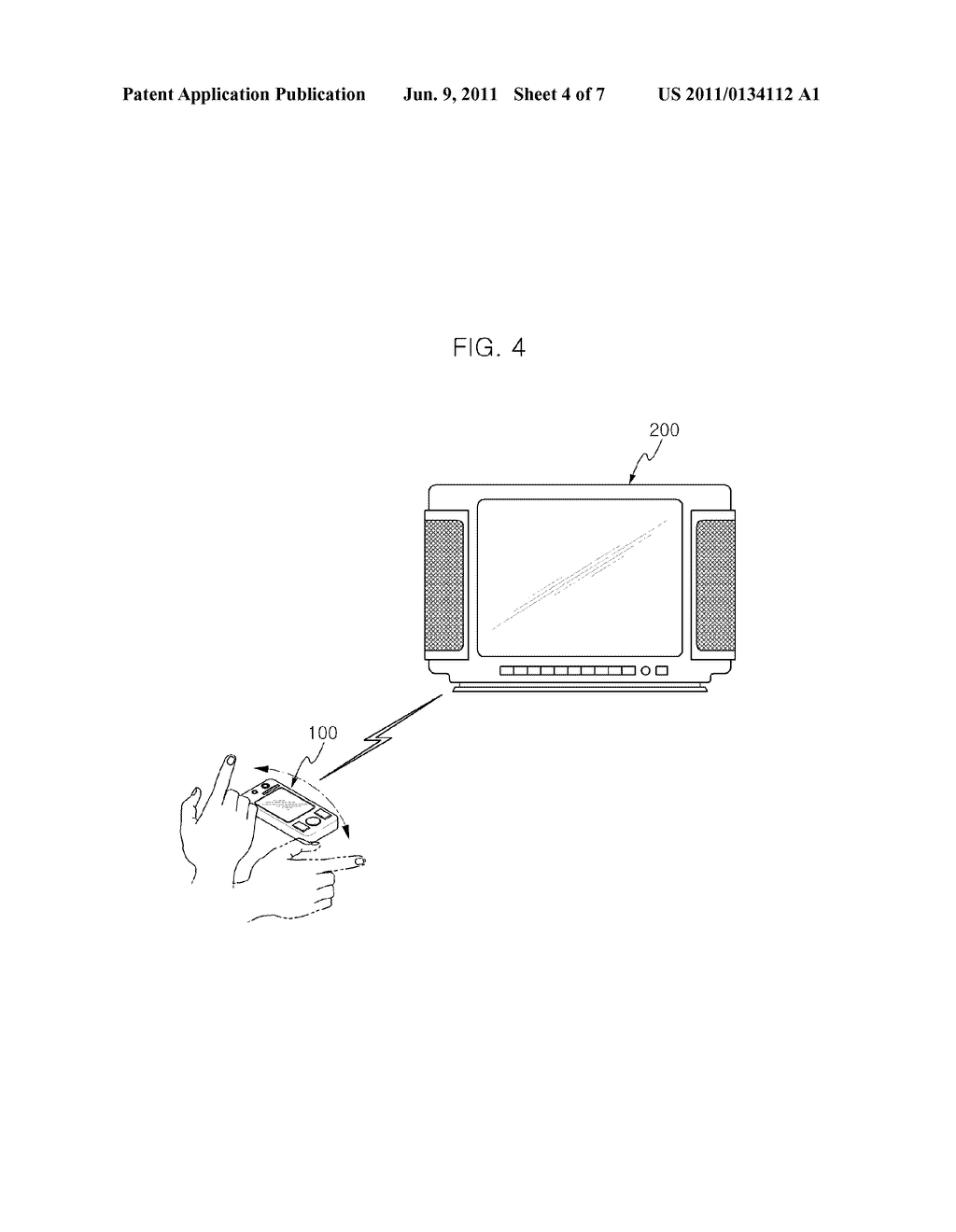 MOBILE TERMINAL HAVING GESTURE RECOGNITION FUNCTION AND INTERFACE SYSTEM     USING THE SAME - diagram, schematic, and image 05