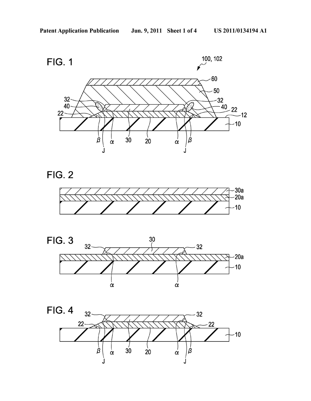 PIEZOELECTRIC DEVICE AND METHOD FOR MANUFACTURING THE SAME, PIEZOELECTRIC     ACTUATOR, LIQUID EJECTING HEAD, AND LIQUID EJECTING APPARATUS - diagram, schematic, and image 02