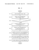 METHOD AND APPARATUS FOR STABILIZING LOCUS OF OBJECT, AND IMAGE MONITORING     SYSTEM diagram and image