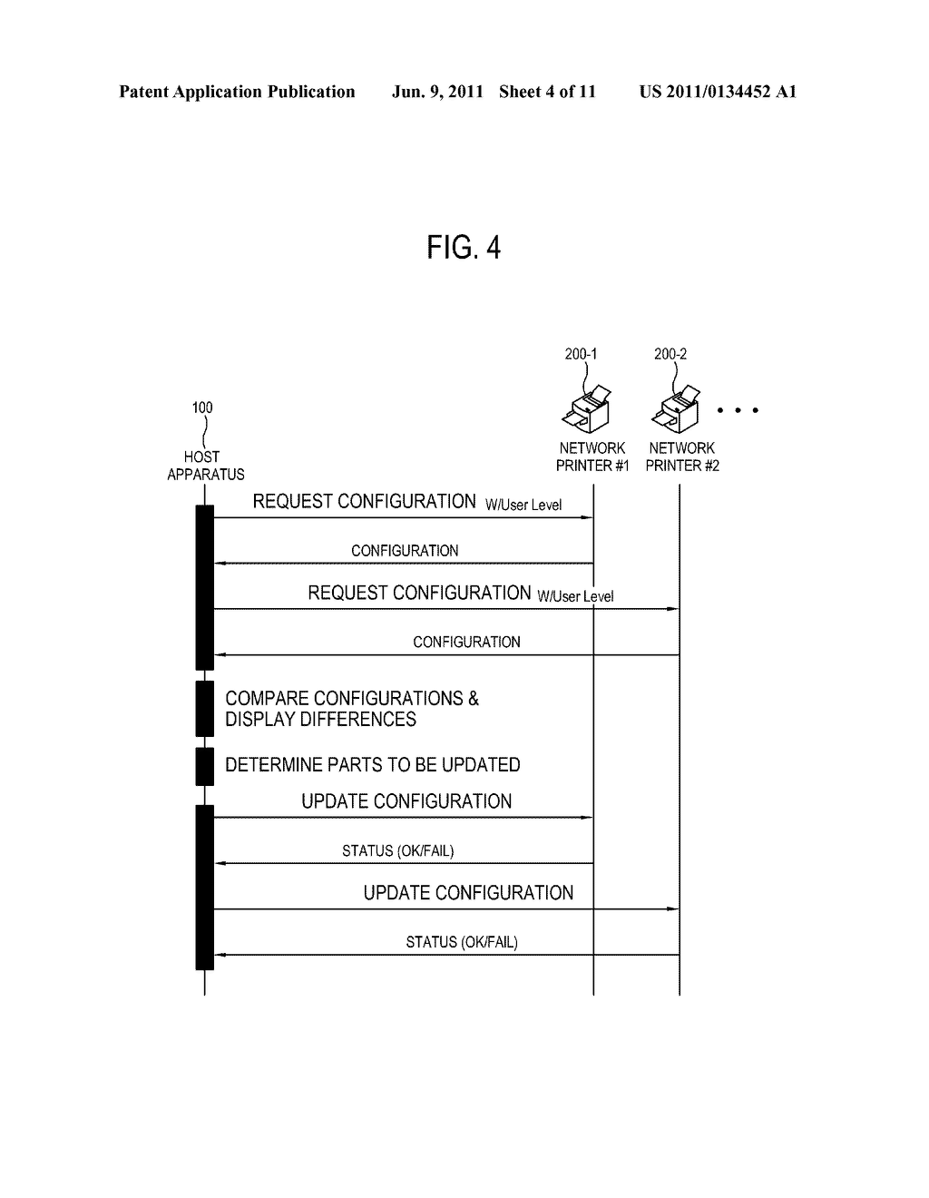 HOST APPARATUS CONNECTED TO IMAGE FORMING APPARATUS AND SETTING     INFORMATION MANAGEMENT METHOD THEREOF - diagram, schematic, and image 05