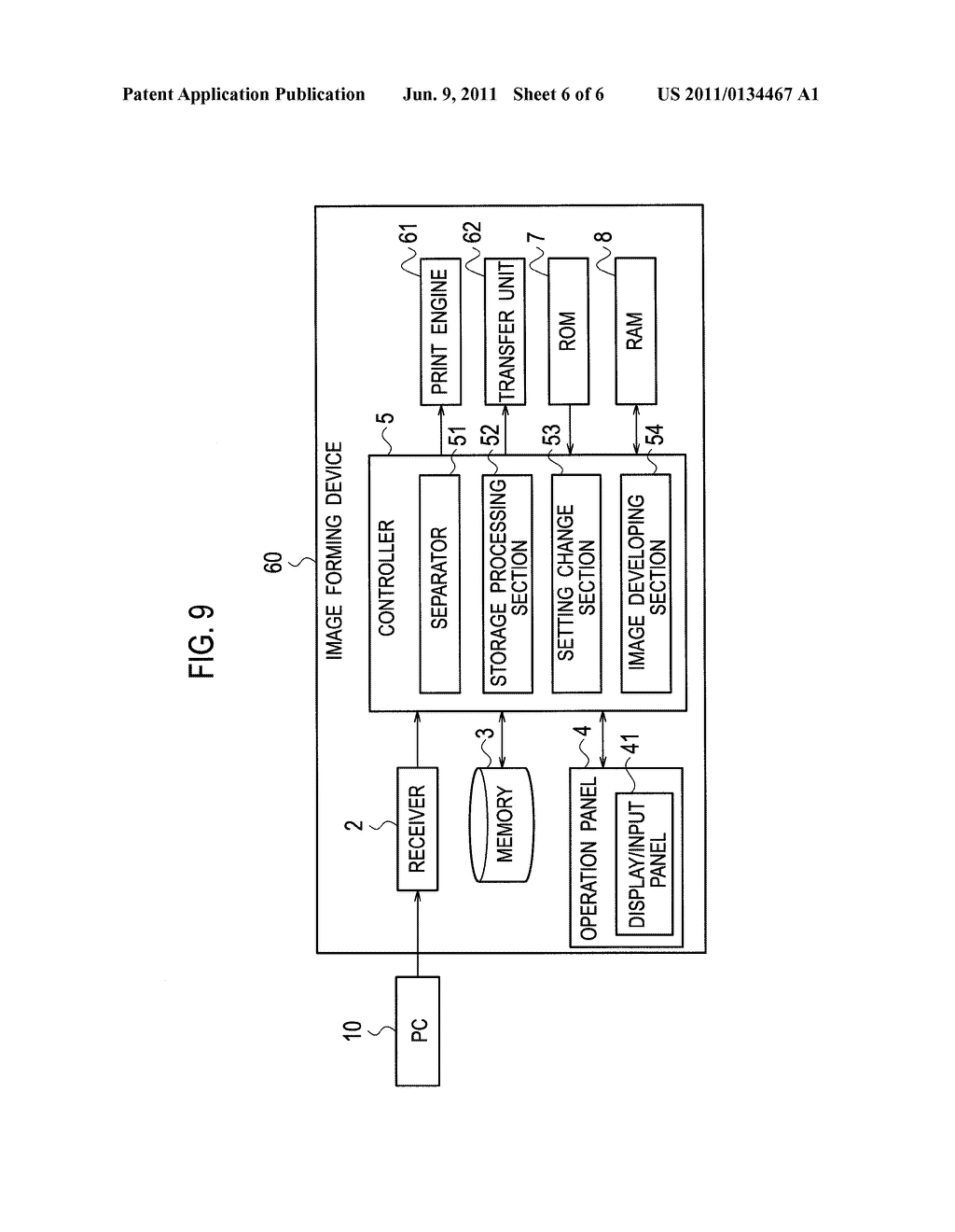 IMAGE PROCESSING DEVICE, IMAGE FORMING DEVICE AND METHOD FOR PROCESSING     IMAGE - diagram, schematic, and image 07