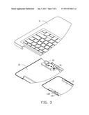 ELECTRONIC DEVICE WITH COVER-LOCKING MECHANISM diagram and image