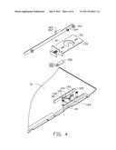 ELECTRONIC DEVICE WITH COVER-LOCKING MECHANISM diagram and image