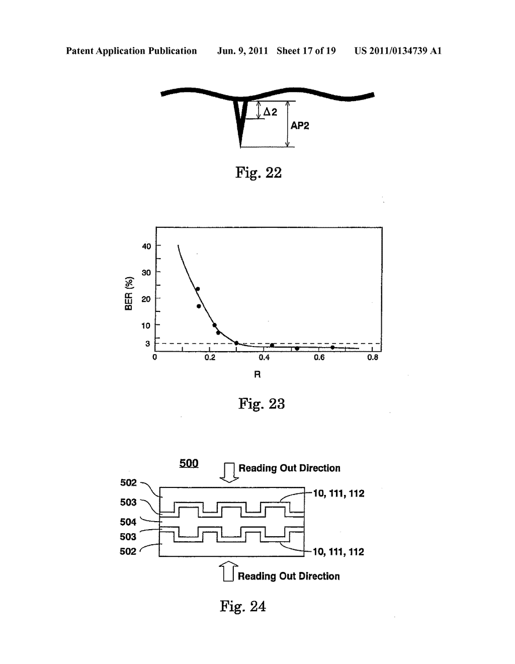 OPTICAL INFORMATION RECORDING MEDIUM, AND SUBSTRATE AND MANUFACTURING     METHOD FOR THE OPTICAL INFORMATION RECORDING MEDIUM - diagram, schematic, and image 18