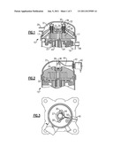 SCROLL COMPRESSOR CAPACITY MODULATION WITH HYBRID SOLENOID AND FLUID     CONTROL diagram and image