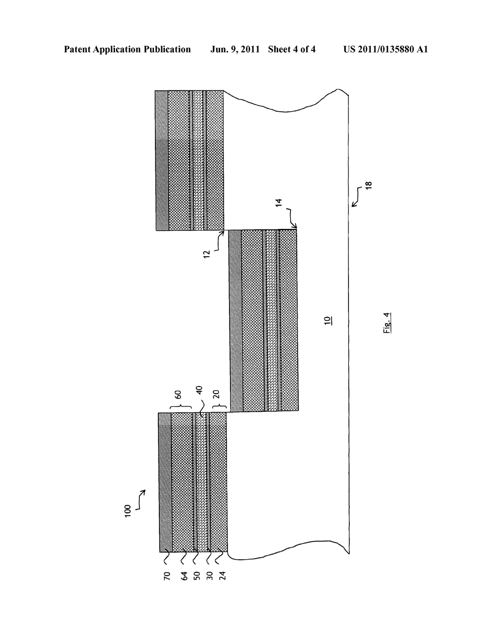 TEXTURED SUBSTRATE PROVIDED WITH A STACK HAVING THERMAL PROPERTIES - diagram, schematic, and image 05