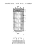 NONAQUEOUS ELECTROLYTE SECONDARY BATTERY AND SEPARATOR diagram and image