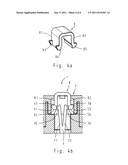 PRINTED BOARD CONNECTOR WITH LOCKING DEVICE diagram and image