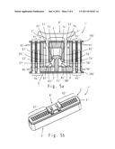 PRINTED BOARD CONNECTOR WITH LOCKING DEVICE diagram and image