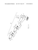 ELECTRICAL CONNECTOR ASSEMBLY WTH COMPACT CONFIGURATION diagram and image