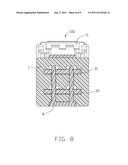 ELECTRICAL CONNECTOR ASSEMBLY WTH COMPACT CONFIGURATION diagram and image