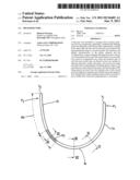 Brassiere Wire diagram and image