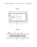 COMMUNICATION DEVICE, HIGH-FREQUENCY COUPLER, COUPLER ELECTRODE, AND     COMPOSITE COMMUNICATION APPARATUS diagram and image