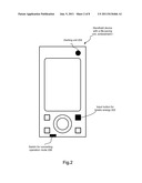 Handheld Electronic Device with Emergency Functions Powered by Kinetic     Energy diagram and image