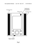 Handheld Electronic Device with Emergency Functions Powered by Kinetic     Energy diagram and image