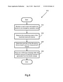 Handheld Electronic Device with Emergency Functions Powered by Kinetic     Energy diagram and image