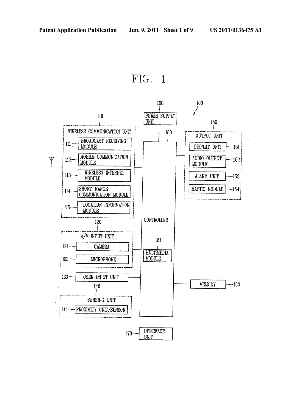 MOBILE TERMINAL WITH CAMERA CLOCK FREQUENCY CONTROL - diagram, schematic, and image 02