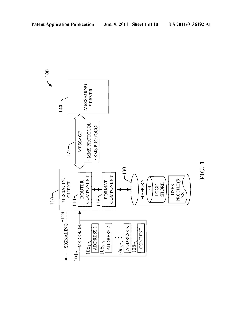 INTELLIGENT ROUTING OF COMMUNICATIONS TO AN INTERNATIONAL NUMBER IN A     MESSAGING SERVICE - diagram, schematic, and image 02